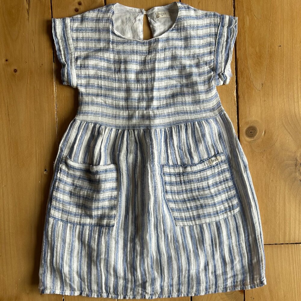 Buho Barcelona Diana Striped Cotton Dress